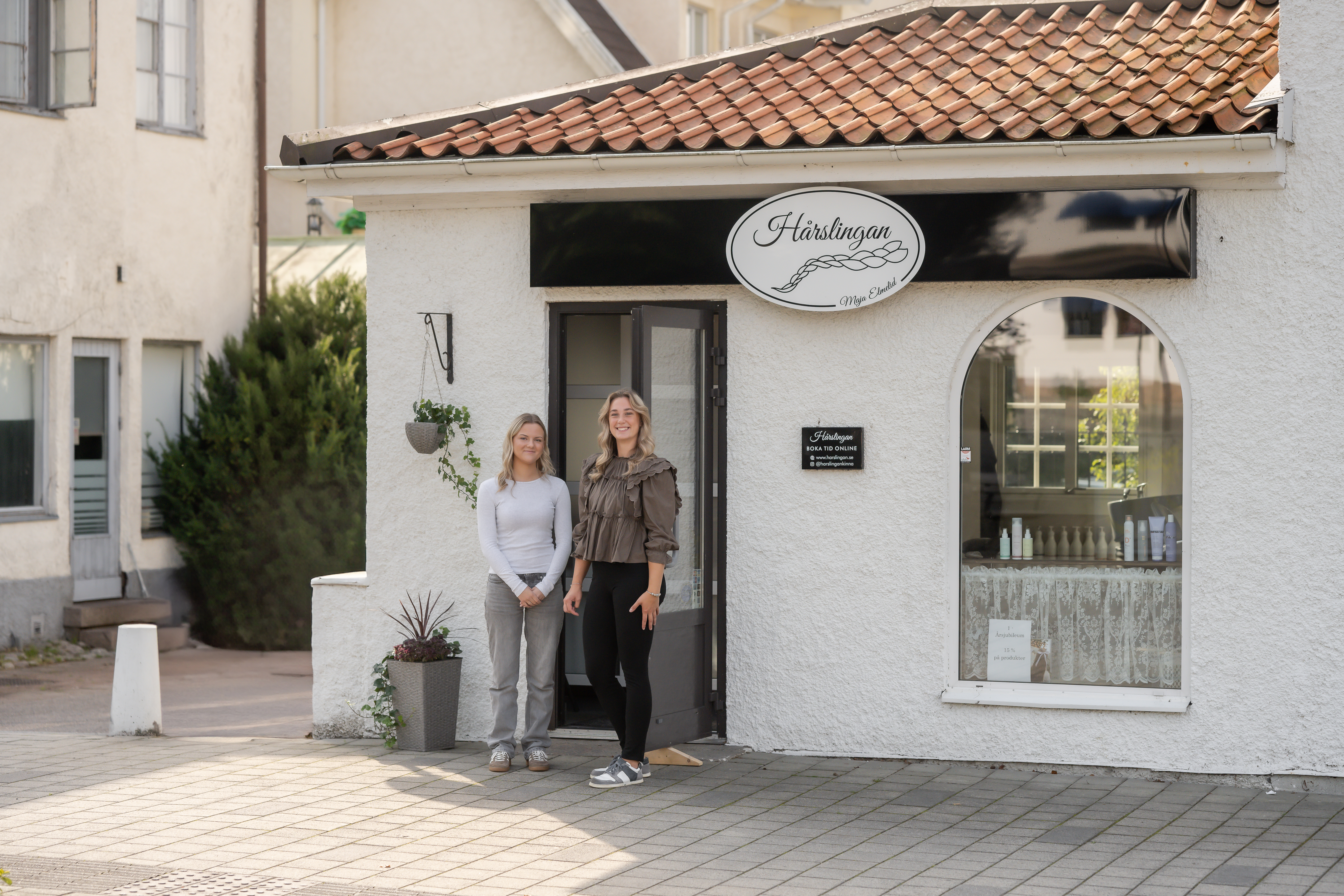 Hårslingan salong interiör